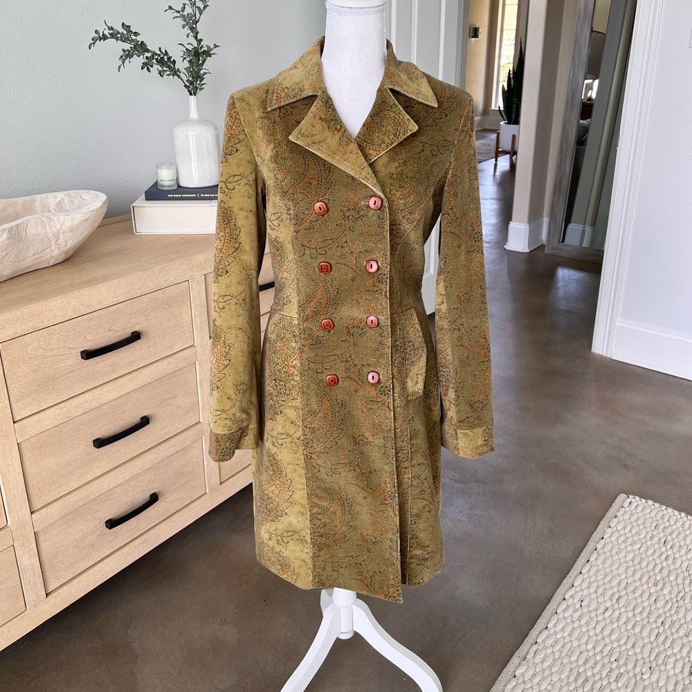 Green Pea Coat